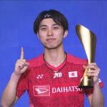 今年初タイトル獲得の奈良岡功大！ 中国マスターズ初制覇(2023年11月26日)