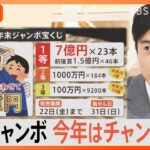 「3年でほぼ全額失った」高額当せん者の現実…年末ジャンボ1等当せんの確率2000万分の1【Nスタ解説】｜TBS NEWS DIG