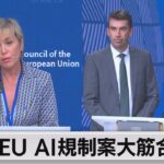 EUが世界初のAI規制案に合意　人権や民主主義に与える負の影響に危機感（2023年12月9日）