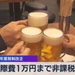 交際費1万円まで非課税に　2024年度税制改正【WBS】（2023年12月11日）