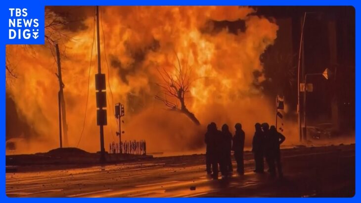 ウクライナ首都キーウや北東部ハルキウにミサイル攻撃　5人死亡 120人超けが｜TBS NEWS DIG