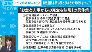【政治刷新】中間とりまとめ 何が決まった？今後は？｜政治部与党担当 平井雄也記者【ABEMA NEWS】(2024年1月25日)