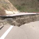 行く手阻む道　大きく上下にずれて…　志賀町 1月5日【能登半島地震 被害状況マップ】(2024年1月9日)