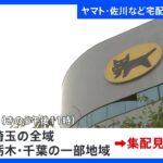 ヤマト・佐川など宅配便集配に遅れ　雪の影響で｜TBS NEWS DIG