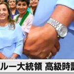ペルー大統領 ロレックスなど申告していない疑いで捜査（2024年4月1日）