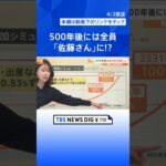 “名字について考えるきっかけになれば…”500年後には日本人全員「佐藤」に？東北大学が驚きの試算発表【Nスタ解説】 | TBS NEWS DIG #shorts