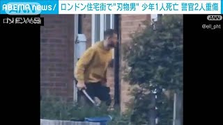 ロンドンの住宅街で“刃物男” 少年1人死亡 警察官2人重傷(2024年4月30日)