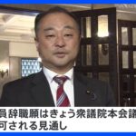 自民・宮沢衆院議員が離党届　議員辞職願はきょうの衆院本会議で許可される見通し 女性問題報道｜TBS NEWS DIG