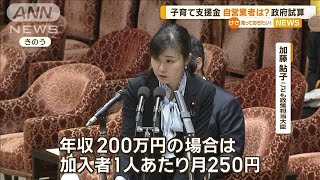 子育て支援金　自営業者は？　政府試算【知っておきたい！】【グッド！モーニング】(2024年4月12日)