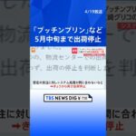 江崎グリコ「プッチンプリン」「カフェオーレ」など17ブランドを5月中旬まで出荷停止　システム障害で｜TBS NEWS DIG #shorts