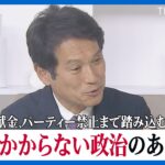 企業・団体献金、パーティー禁止まで踏み込むべき「みんなでお金がかからない政治のあり方を」【国会トークフロントライン】| TBS NEWS DIG