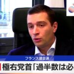 極右党首「過半数は必須」　フランス議会選【モーサテ】