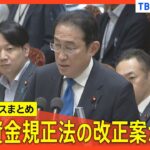 【政治資金規正法】衆院特別委員会で可決／自民党が新たに提出した修正案について論戦／「条文にトラップ」総理出席の委員会が“異例”取りやめ【最新情報まとめ】
