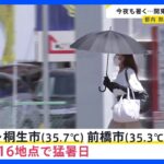 関東で今季初の猛暑日 都内は熱中症疑いで26人搬送…沖縄は6月として“100年ぶりの大雨”【news23】｜TBS NEWS DIG