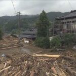 秋田・山形の記録的な大雨被害　86歳女性が行方不明(2024年7月28日)