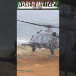 U.S Uh-60 Black Hawk Helicopter Lands off the coast of Okinawa, Japan #shorts #shortsvideo